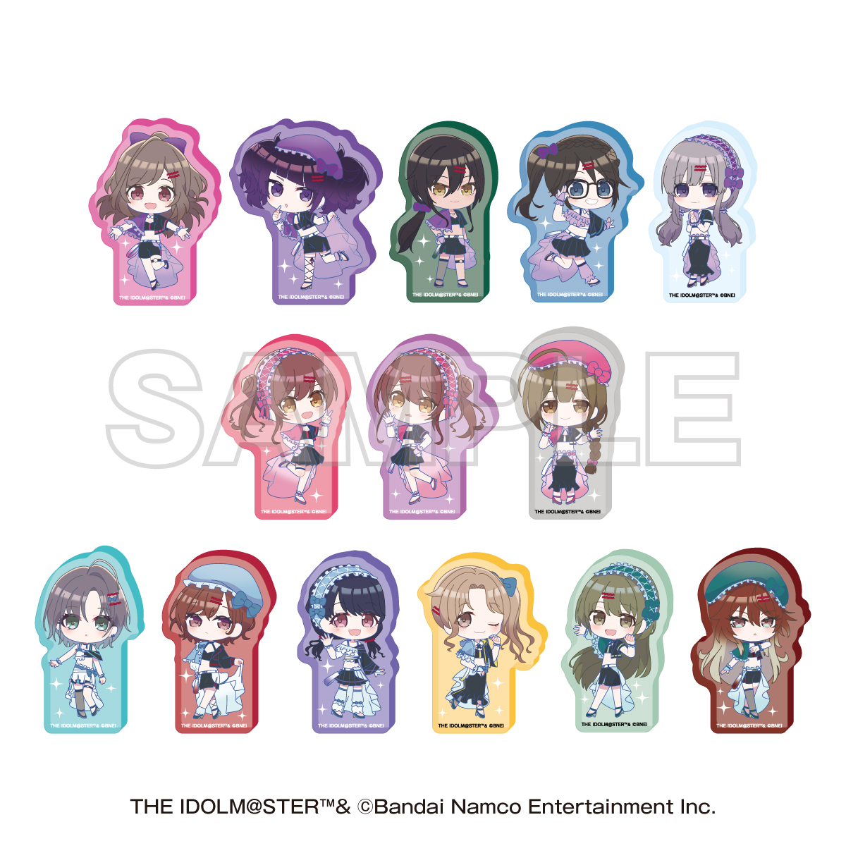NTTドコモ×アイドルマスター シャイニーカラーズ トレーディングミニアクリルブロックB(全14種) 图片 2 | AniSmile