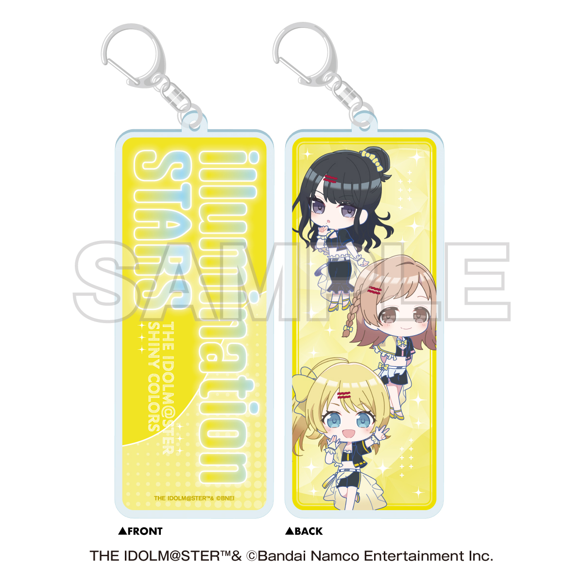 NTTドコモ×アイドルマスター シャイニーカラーズ 両面ユニットキーホルダー 283プロ イルミネーションスターズ - 公式商品画像 | AniSmile