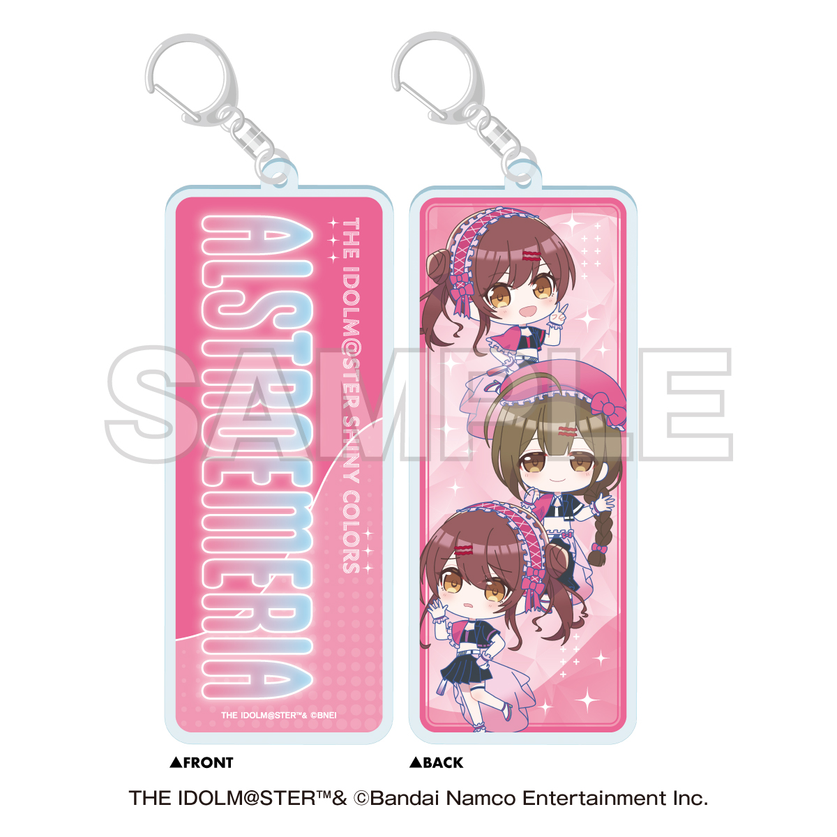 NTTドコモ×アイドルマスター シャイニーカラーズ 両面ユニットキーホルダー 283プロ アルストロメリア - 公式商品画像 | AniSmile