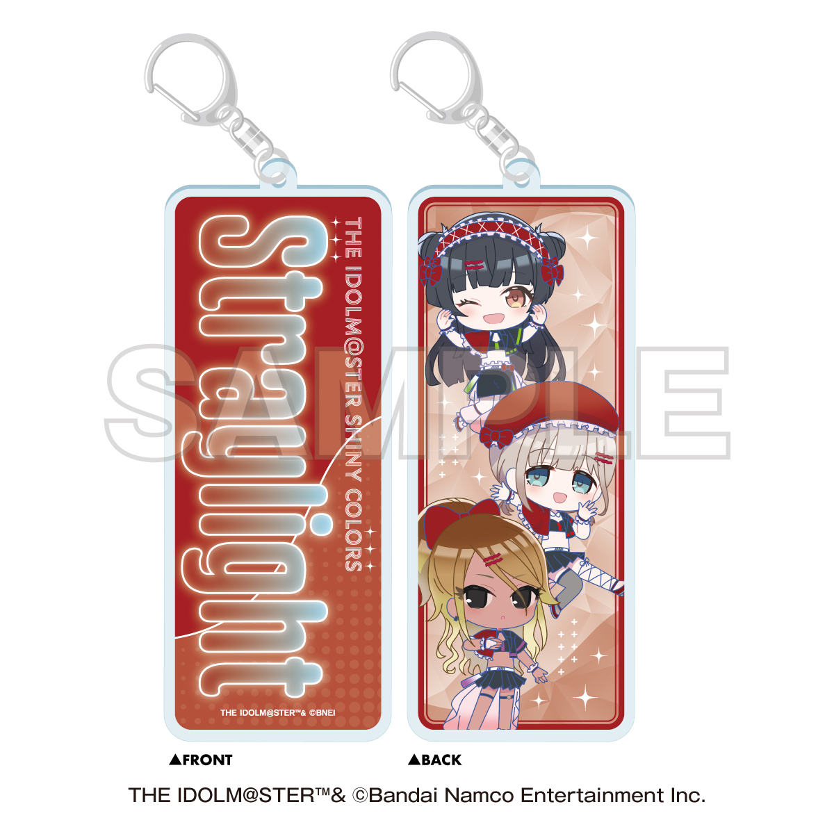 NTTドコモ×アイドルマスター シャイニーカラーズ 両面ユニットキーホルダー 283プロ ストレイライト - 公式商品画像 | AniSmile