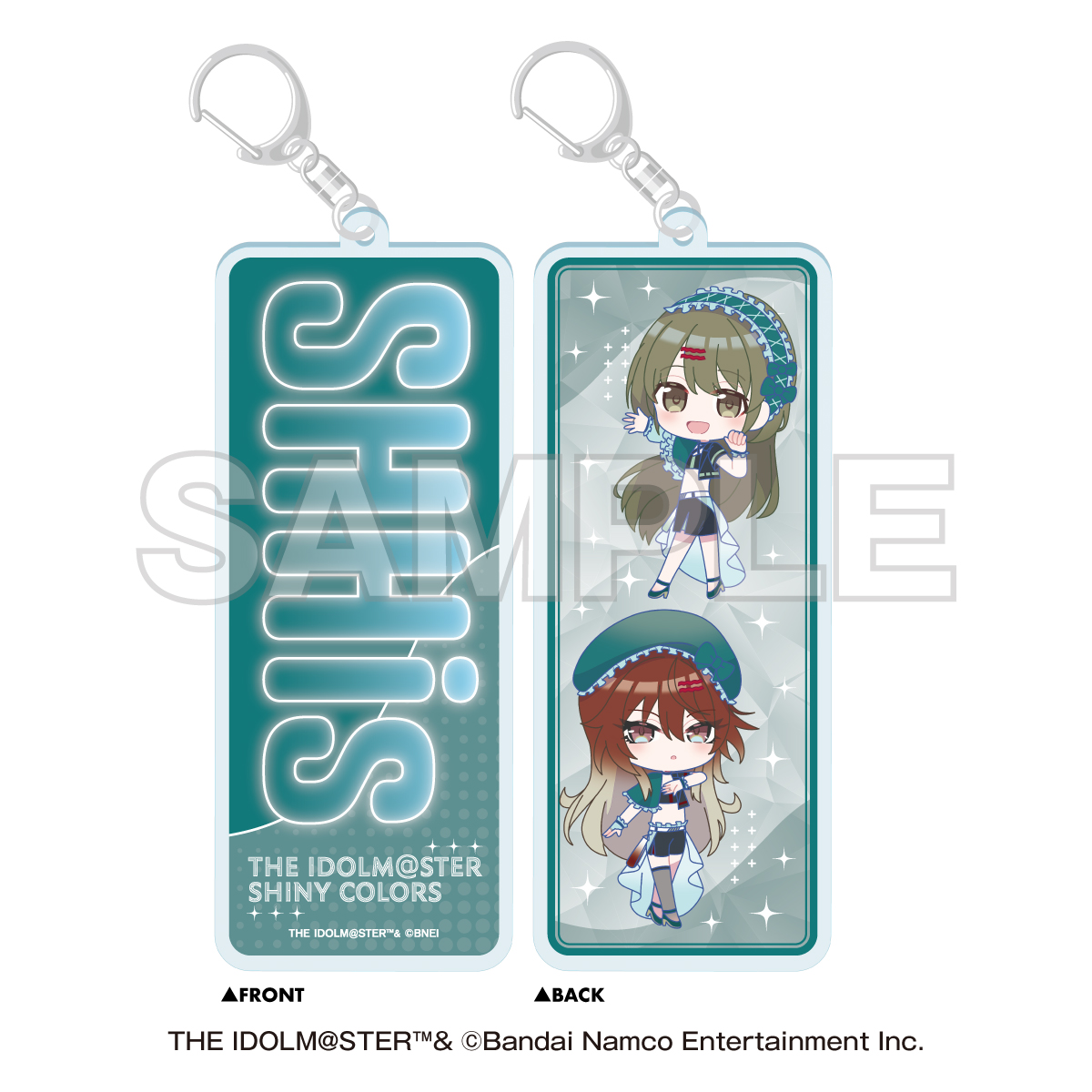 NTTドコモ×アイドルマスター シャイニーカラーズ 両面ユニットキーホルダー 283プロ シーズ - 公式商品画像 | AniSmile
