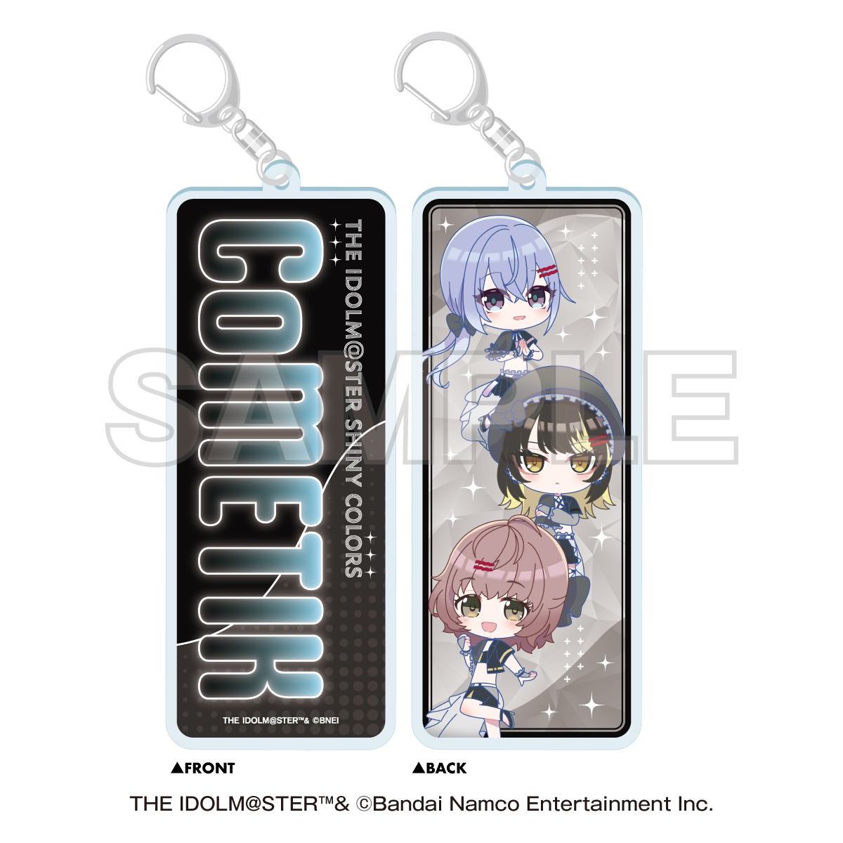 NTTドコモ×アイドルマスター シャイニーカラーズ 両面ユニットキーホルダー 283プロ コメティック - 公式商品画像 | AniSmile