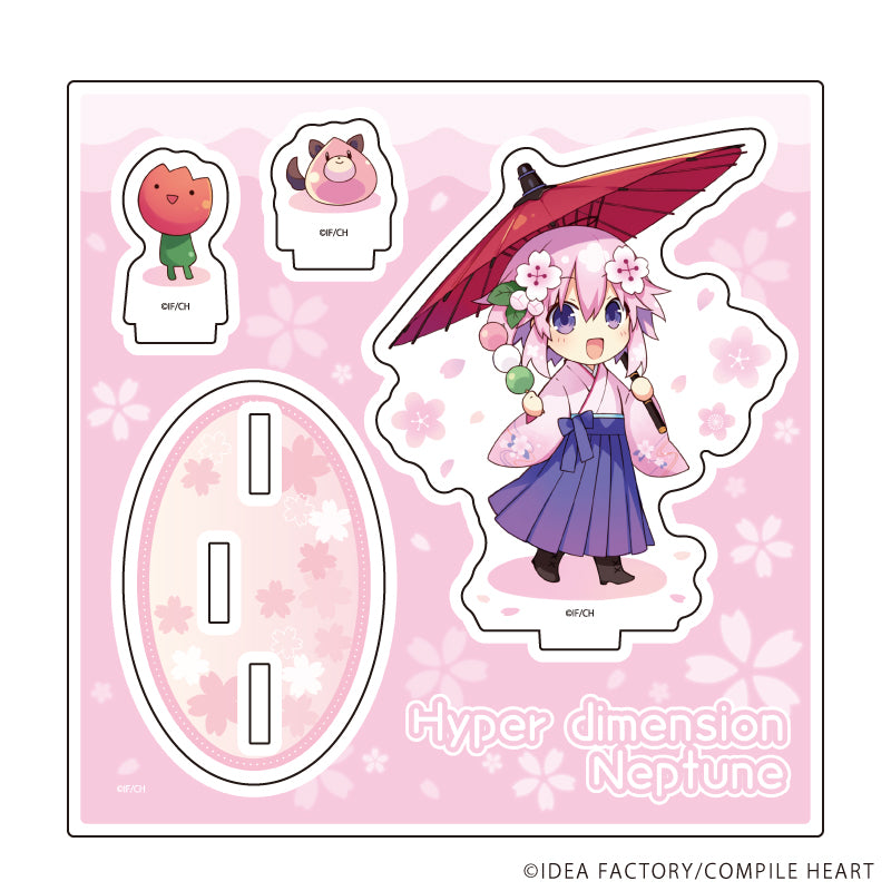 アクリルスタンドプレート「超次元ゲイム ネプテューヌ」01/ネプテューヌ(桜)(公式イラスト) - 公式商品画像 | AniSmile