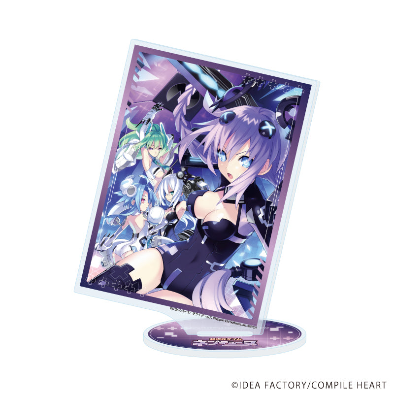 アクリルスタンド「超次元ゲイム ネプテューヌ」01/パッケージイラストA(公式イラスト) - 公式商品画像 | AniSmile