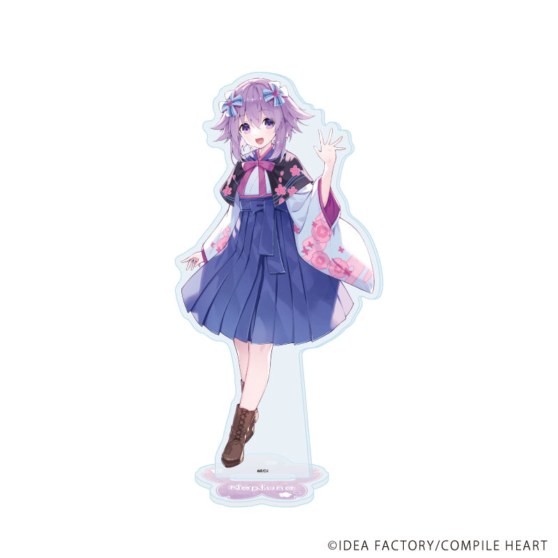 アクリルスタンド「超次元ゲイム ネプテューヌ」01/ネプテューヌ(桜)(公式イラスト) - 公式商品画像 | AniSmile