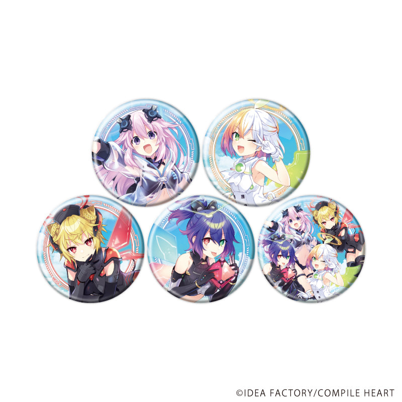 缶バッジ「超次元ゲイム ネプテューヌ」01/ブラインド(全5種)(公式イラスト) - 公式商品画像 | AniSmile