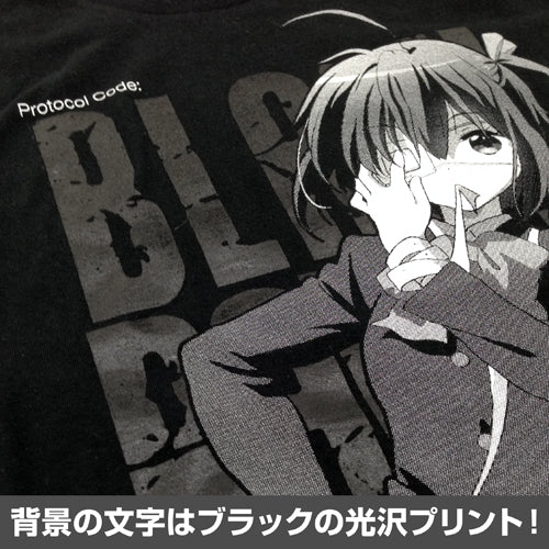 中二病でも恋がしたい! 小鳥遊六花Tシャツ/BLACK-M 画像 2 | AniSmile