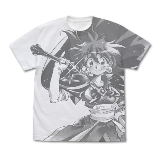 スレイヤーズ リナ=インバース オールプリントTシャツ/WHITE-L - 公式商品画像 | AniSmile