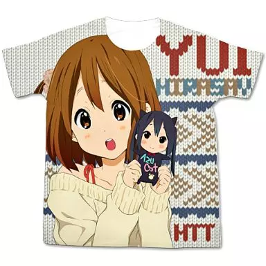 映画「けいおん!」平沢唯フルグラフィックTシャツ/WHITE-XL - 公式商品画像 | AniSmile