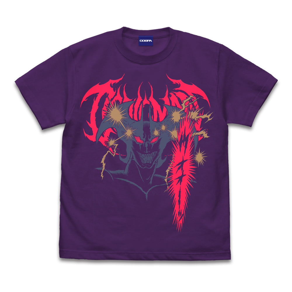 デビルマン Tシャツ/PURPLE-S 画像 2 | AniSmile