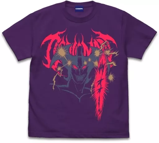 デビルマン Tシャツ/PURPLE-M - 公式商品画像 | AniSmile