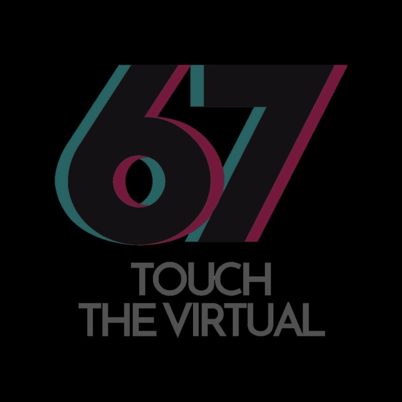 夜のクラゲは泳げない キウイのTOUCH THE VIRTUAL Tシャツ/BLACK-L 画像 3 | AniSmile