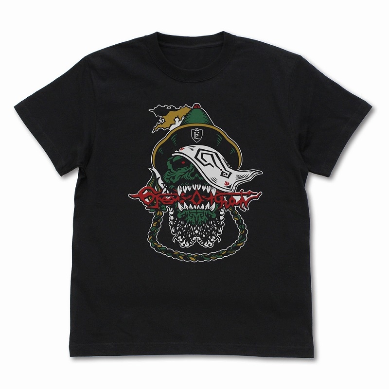 新日本プロレスリング グレート-O-カーン ドクロロゴ Tシャツ/BLACK-XL - 公式商品画像 | AniSmile