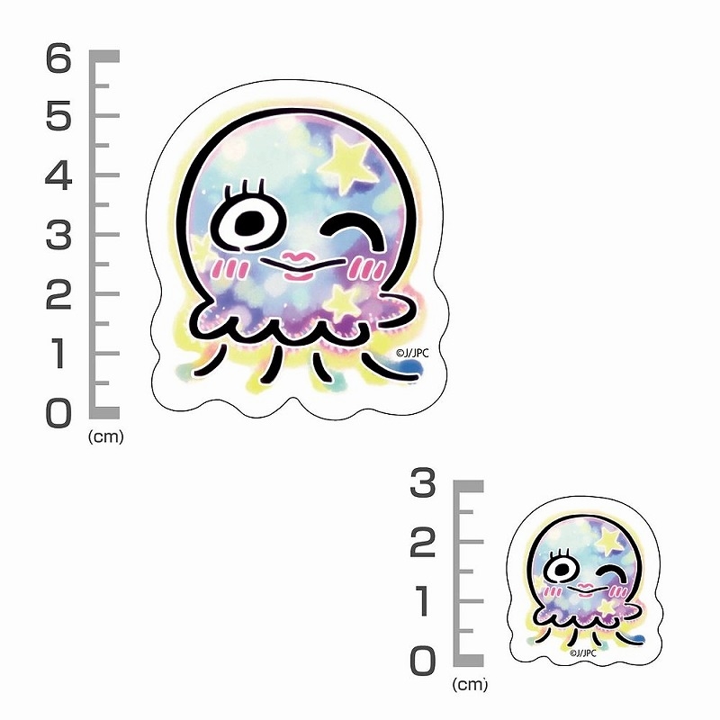 夜のクラゲは泳げない JELEE ミニステッカーセット 画像 3 | AniSmile
