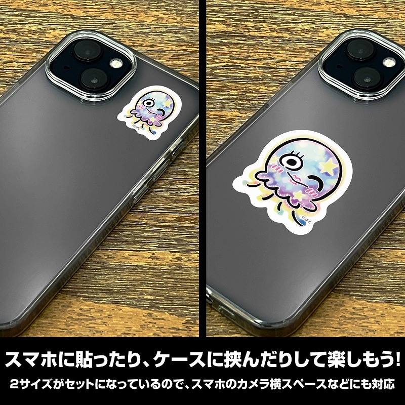 夜のクラゲは泳げない JELEE ミニステッカーセット 画像 4 | AniSmile