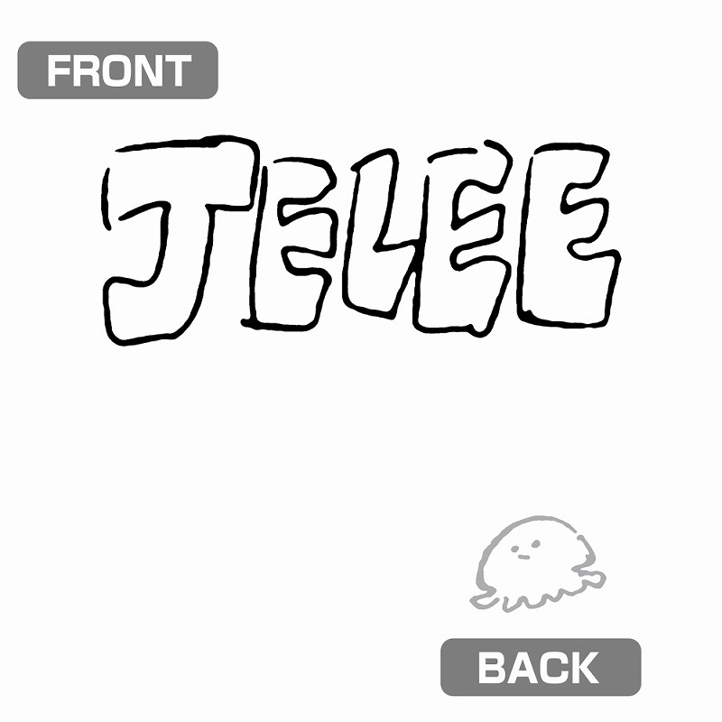 夜のクラゲは泳げない JELEE Tシャツ/WHITE-M 画像 4 | AniSmile