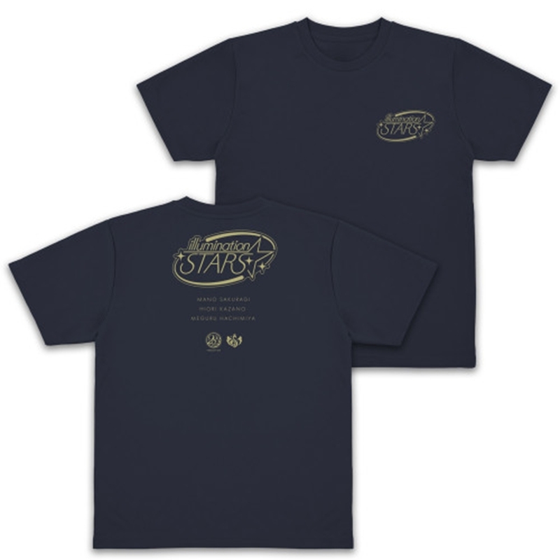 アイドルマスター シャイニーカラーズ 283プロ イルミネーションスターズ ドライTシャツ/NAVY-XL - 公式商品画像 | AniSmile