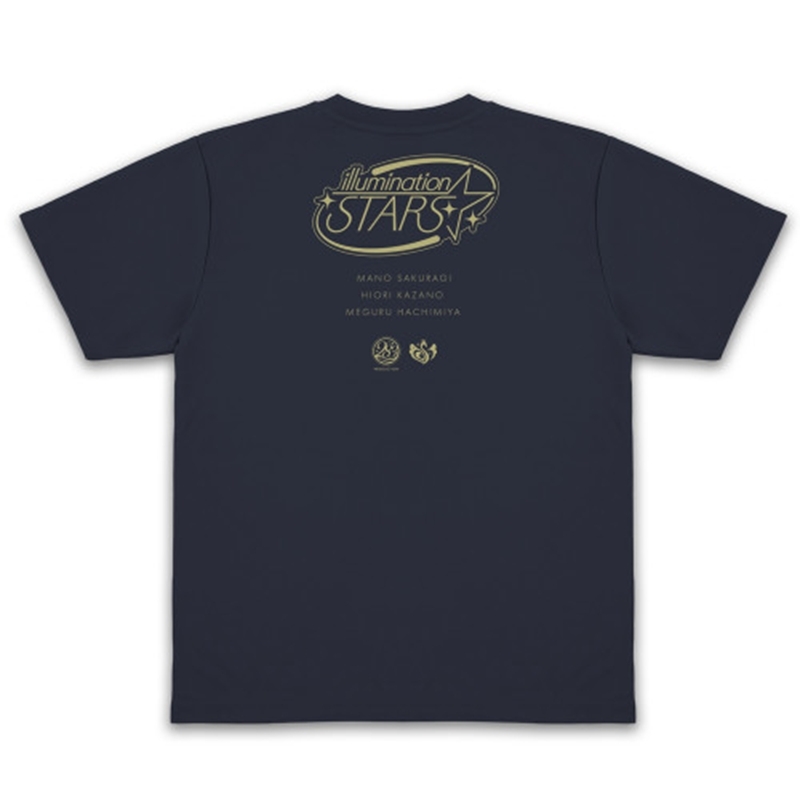 アイドルマスター シャイニーカラーズ 283プロ イルミネーションスターズ ドライTシャツ/NAVY-M 画像 2 | AniSmile