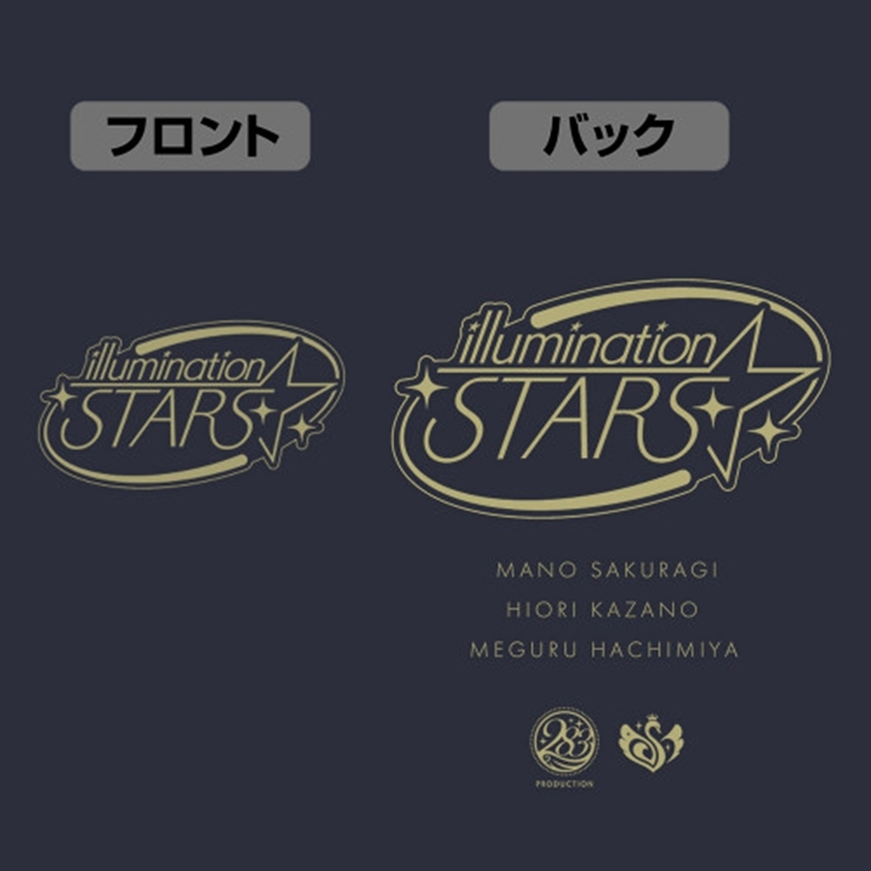 アイドルマスター シャイニーカラーズ 283プロ イルミネーションスターズ ドライTシャツ/NAVY-M 画像 4 | AniSmile