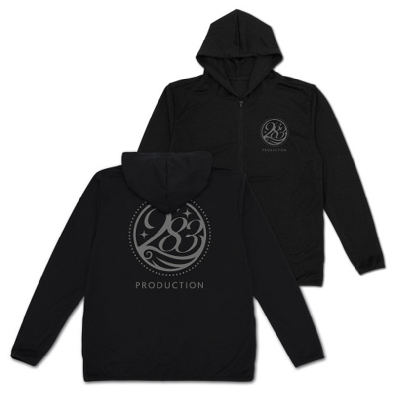 アイドルマスター シャイニーカラーズ 283プロダクション 薄手ドライパーカー/BLACK-XL 画像 2 | AniSmile
