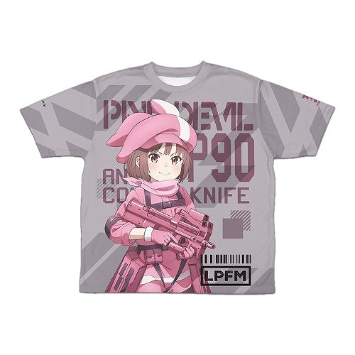 ソードアート・オンライン オルタナティブ ガンゲイル・オンラインⅡ レン 両面フルグラフィックTシャツ/M 画像 2 | AniSmile