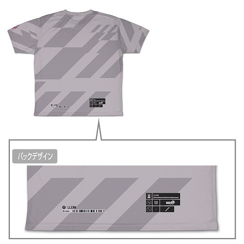 ソードアート・オンライン オルタナティブ ガンゲイル・オンラインⅡ レン 両面フルグラフィックTシャツ/M 画像 5 | AniSmile