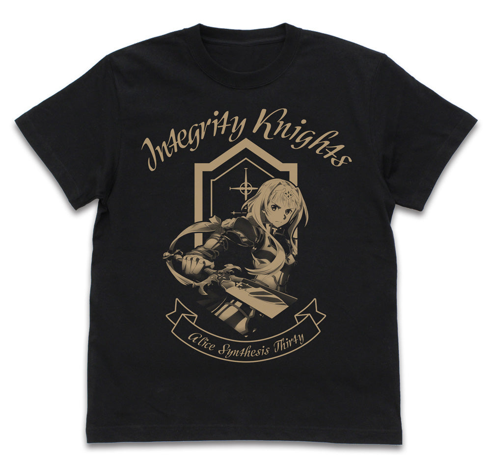 ソードアート・オンライン アリシゼーション War of Underworld アリス・シンセシス・サーティ Tシャツ/BLACK-S - 公式商品画像 | AniSmile