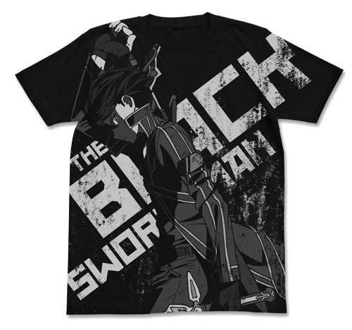 ソードアート・オンライン 黒の剣士キリトTシャツ/BLACK-S - 公式商品画像 | AniSmile