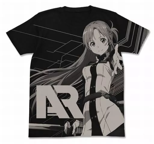 ソードアート・オンライン アスナAR Tシャツ/BLACK-L - 公式商品画像 | AniSmile