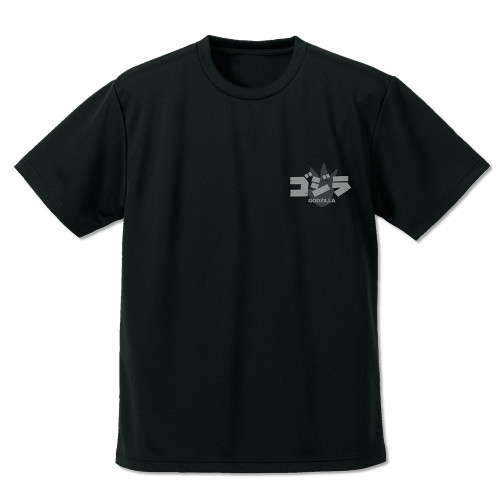 ゴジラツアー ドライTシャツ/BLACK-M 画像 2 | AniSmile