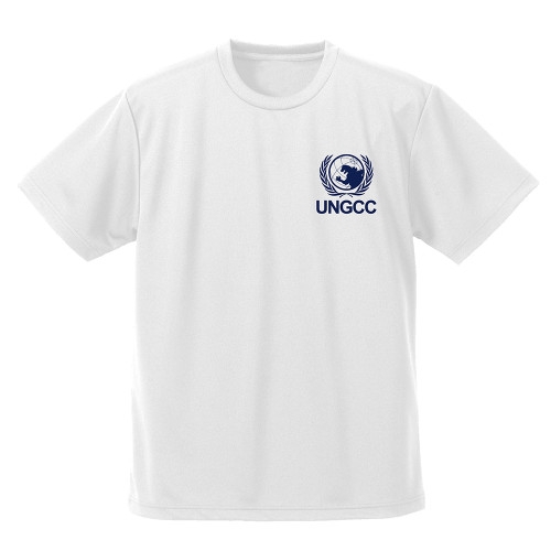 ゴジラ 国連G対策センター ロゴ ドライTシャツ/WHITE-XL 画像 2 | AniSmile
