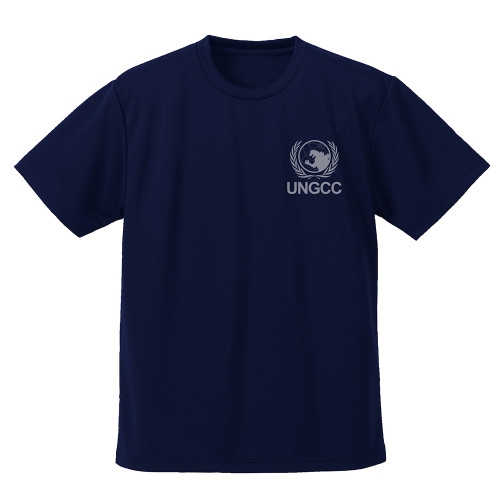 ゴジラ 国連G対策センター ロゴ ドライTシャツ/NAVY-S 画像 2 | AniSmile