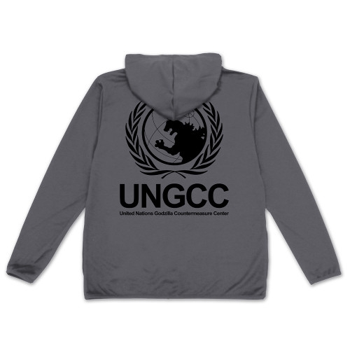 ゴジラ 国連G対策センター 薄手ドライパーカー/GRAY-XXL 画像 3 | AniSmile