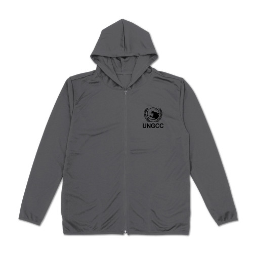 ゴジラ 国連G対策センター 薄手ドライパーカー/GRAY-XXL 画像 4 | AniSmile