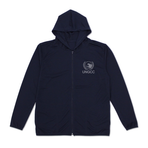 ゴジラ 国連G対策センター 薄手ドライパーカー/NAVY-L 画像 4 | AniSmile