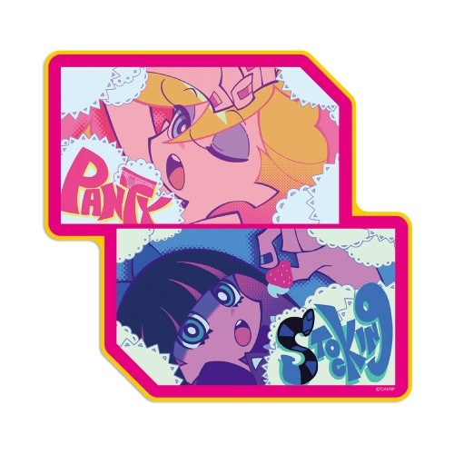 New PANTY & STOCKING with GARTERBELT パンティ&ストッキング 屋外対応ステッカー 画像 2 | AniSmile