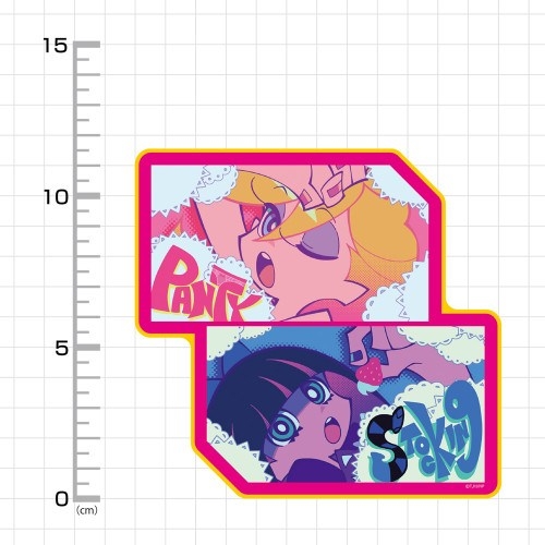New PANTY & STOCKING with GARTERBELT パンティ&ストッキング 屋外対応ステッカー 画像 3 | AniSmile