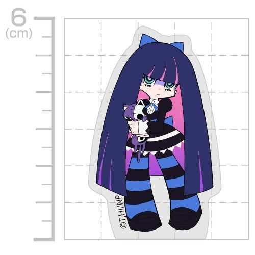 New PANTY & STOCKING with GARTERBELT ストッキング アクリルブロックフィギュア 画像 3 | AniSmile