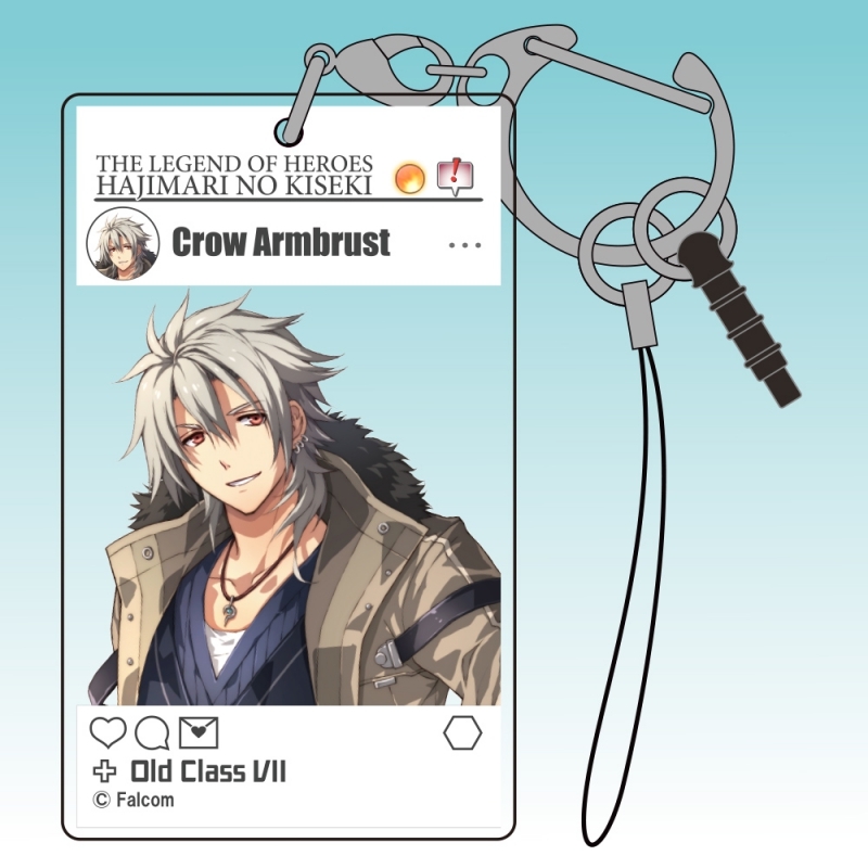 英雄伝説 創の軌跡 クロウ・アームブラスト SNS風アクリルキーホルダー 画像 2 | AniSmile