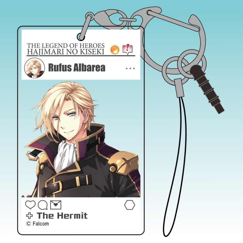 英雄伝説 創の軌跡 ルーファス・アルバレア SNS風アクリルキーホルダー 画像 2 | AniSmile