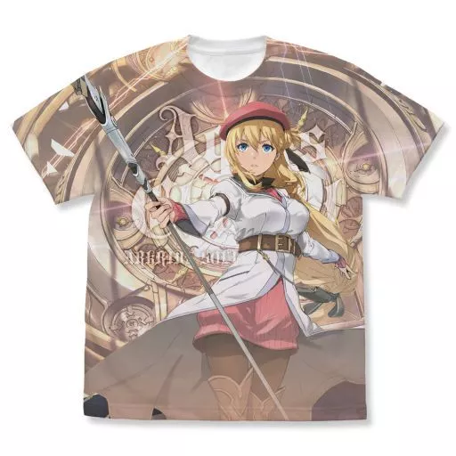 英雄伝説 黎の軌跡 アニエス・クローデル フルグラフィックTシャツ/WHITE-XL - 公式商品画像 | AniSmile