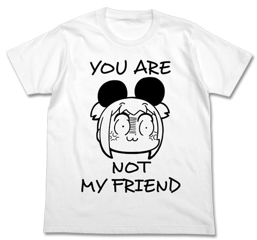 ポプテピピック ポプ子のけものTシャツ/WHITE-S - 公式商品画像 | AniSmile