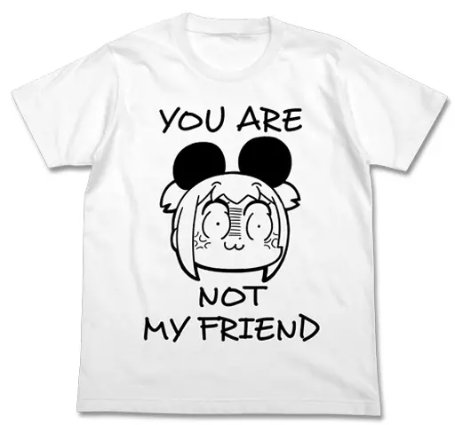 ポプテピピック ポプ子のけものTシャツ/WHITE-L - 公式商品画像 | AniSmile