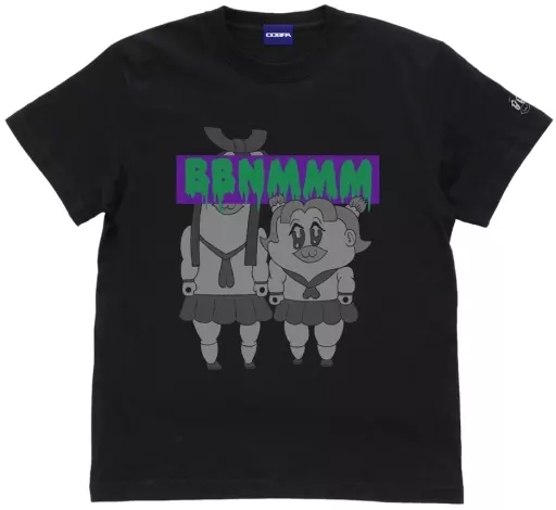 ポプテピピック ボブネミミッミ Tシャツ/BLACK-L - 公式商品画像 | AniSmile