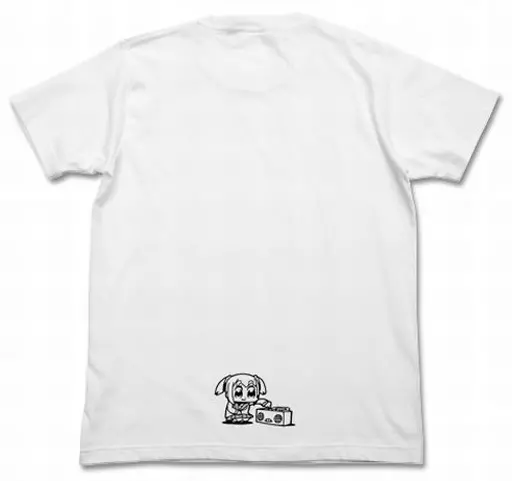 ポプテピピックEDM Tシャツ/WHITE-L 画像 2 | AniSmile