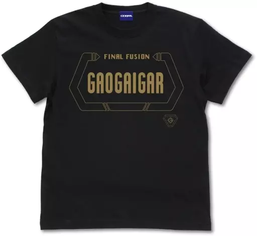 勇者王ガオガイガー ファイナルフュージョン Tシャツ/BLACK-L - 公式商品画像 | AniSmile