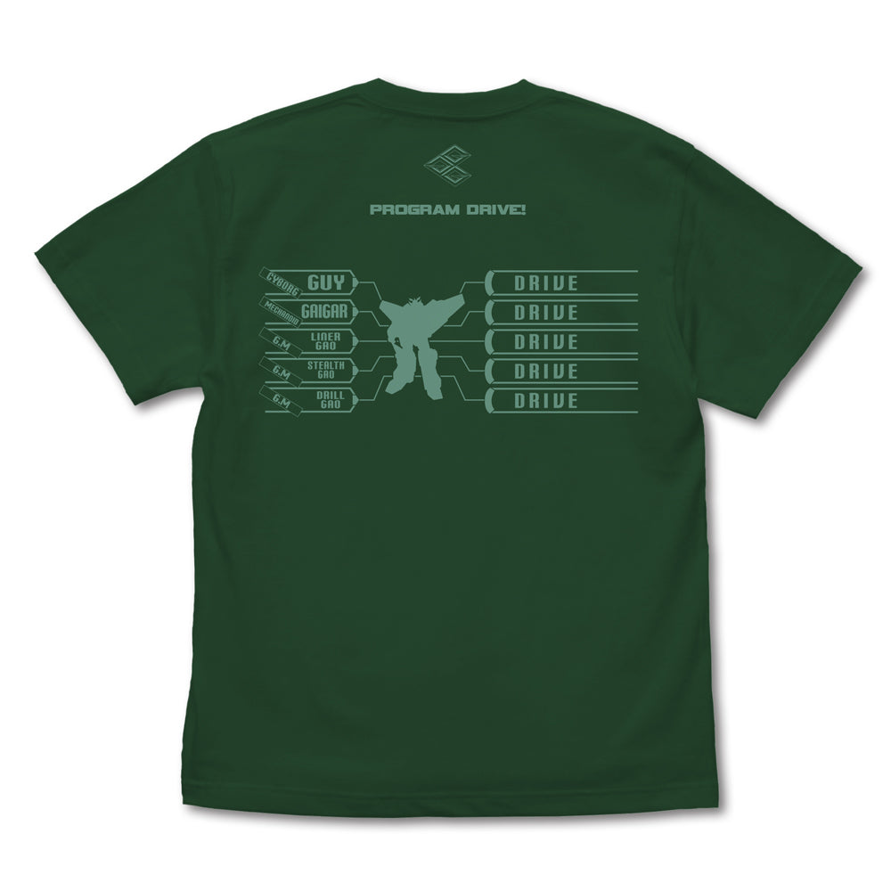 勇者王ガオガイガー ファイナルフュージョン Tシャツ/IVY GREEN-S 画像 2 | AniSmile