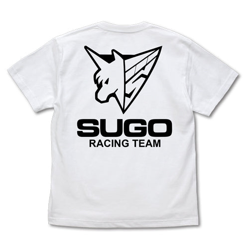 新世紀GPXサイバーフォーミュラ スゴウアスラーダ Tシャツ/WHITE-S 画像 3 | AniSmile