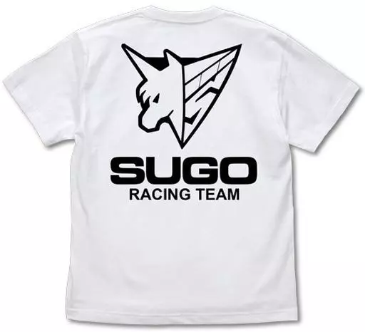 新世紀GPXサイバーフォーミュラ スゴウアスラーダ Tシャツ/WHITE-M - 公式商品画像 | AniSmile