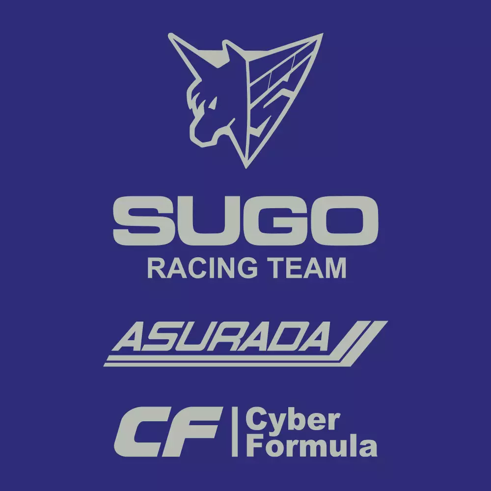 新世紀GPXサイバーフォーミュラ スゴウアスラーダ ポロシャツ/ROYAL BLUE-S 画像 2 | AniSmile